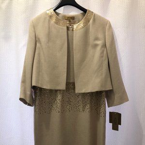 NWT Elegant Kasper Dress Set